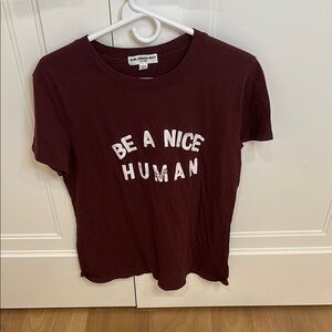 Sub_Urban Riot Red Short Sleeve T-Shirt Be A Nice Human